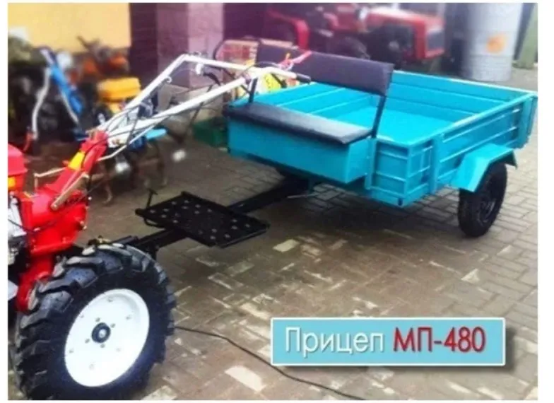МОТОБЛОК С ПРИЦЕПОМ 160 кг